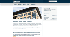Desktop Screenshot of cmnetwork.dk